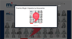 Desktop Screenshot of mujerimpacta.cl